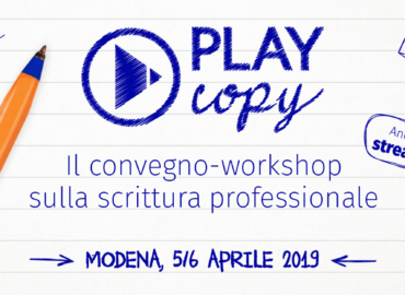 5 lezioni di scrittura dal Playcopy 2019